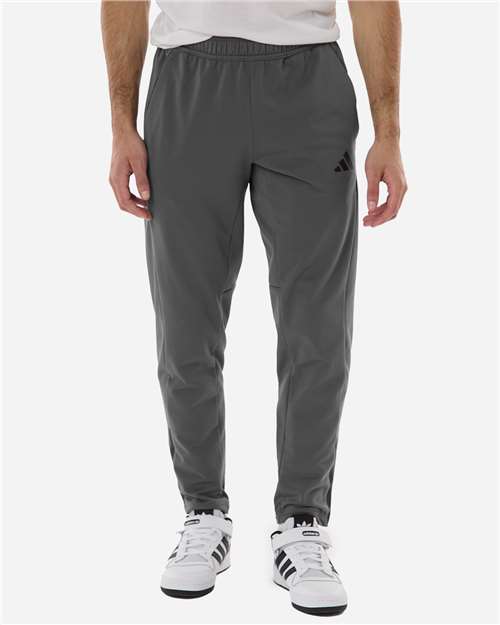 Adidas-AT218-Men's Game & Go Fleece 3-Bar Sweatpants - Image 3