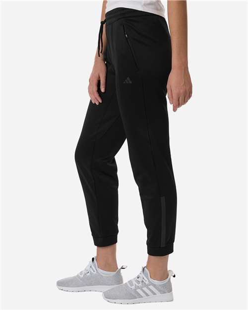 Adidas-AT219-Women's Game & Go Fleece Sweatpants - Image 5