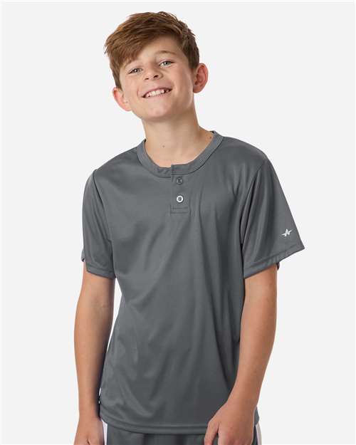 Alleson Athletic-2930-Youth B-Core Placket Jersey - Image 12