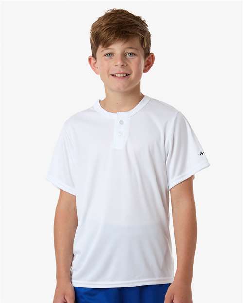Alleson Athletic-2930-Youth B-Core Placket Jersey - Image 27