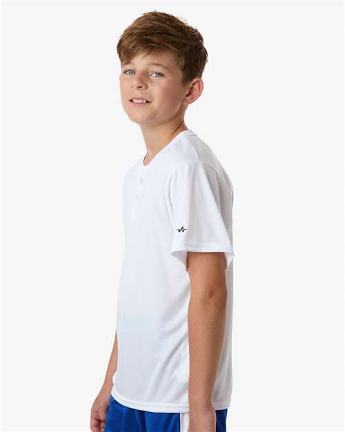 Alleson Athletic-2930-Youth B-Core Placket Jersey - Image 28