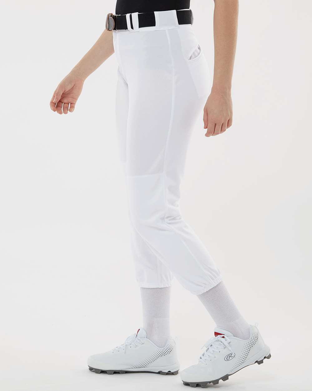 Alleson Athletic-605PBW-Women's Belt Loop Fast-Pitch Pants - Image 12