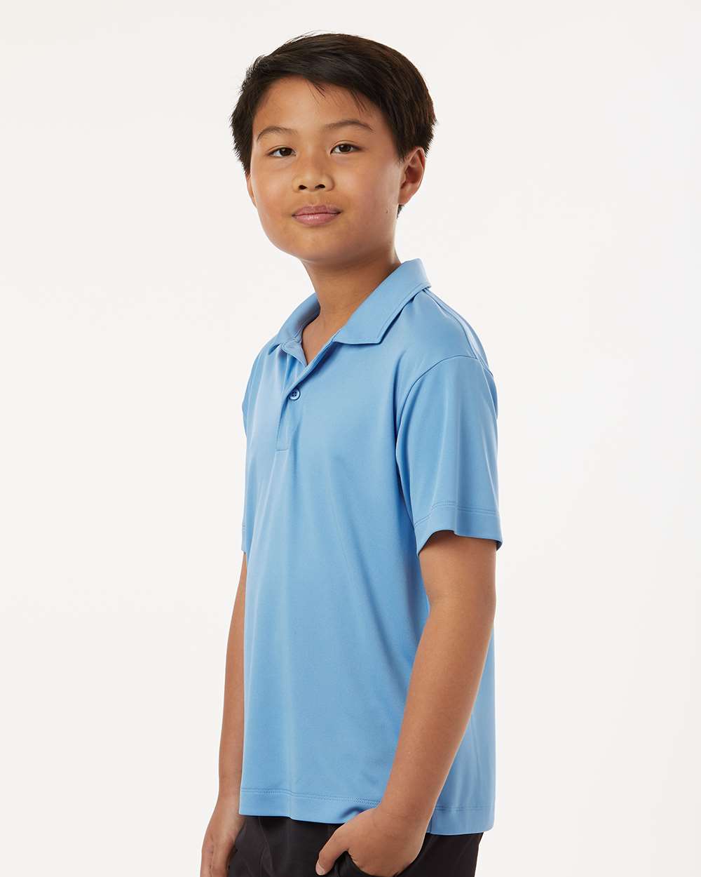 AllPro-41800Y-Pro-Lock Youth Performance Polo - Image 12