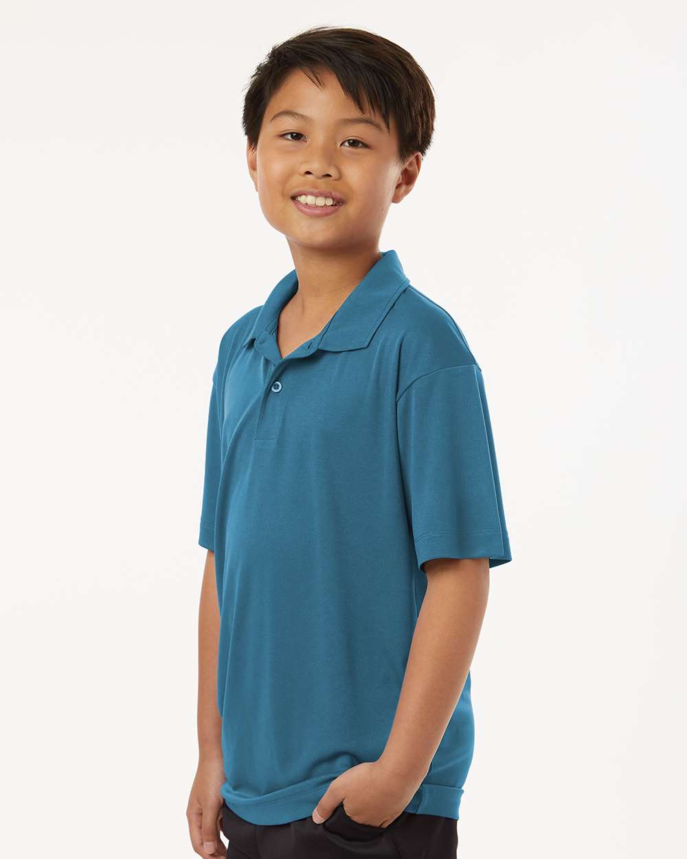 AllPro-41800Y-Pro-Lock Youth Performance Polo - Image 54