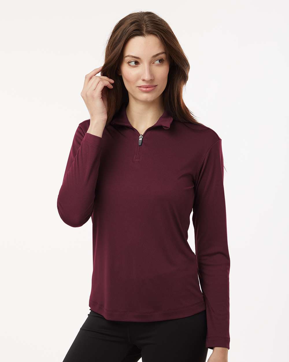 AllPro-41870L-Pro-Lock Women's Performance Quarter-Zip Pullover - Image 41