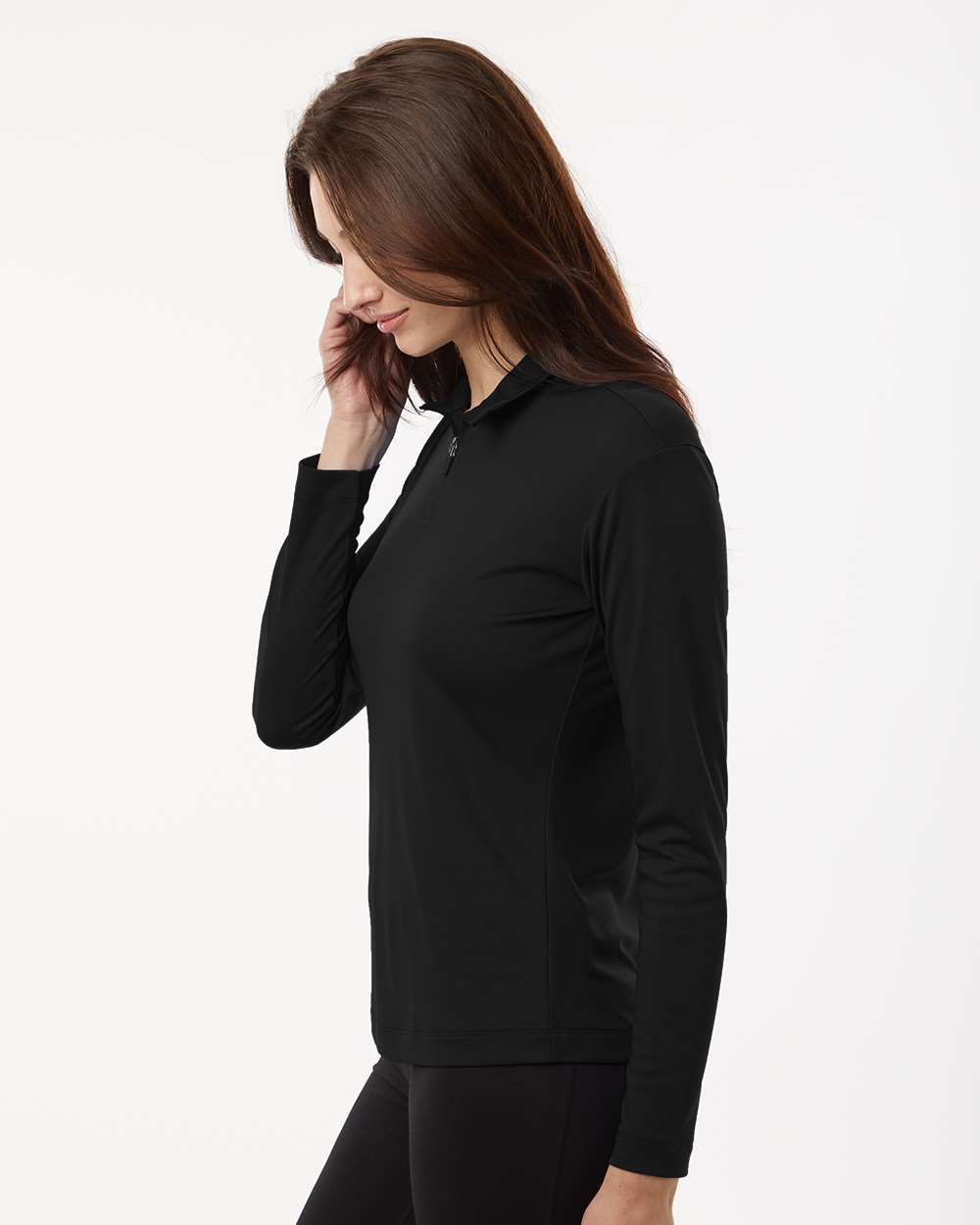 AllPro-41870L-Pro-Lock Women's Performance Quarter-Zip Pullover - Image 5