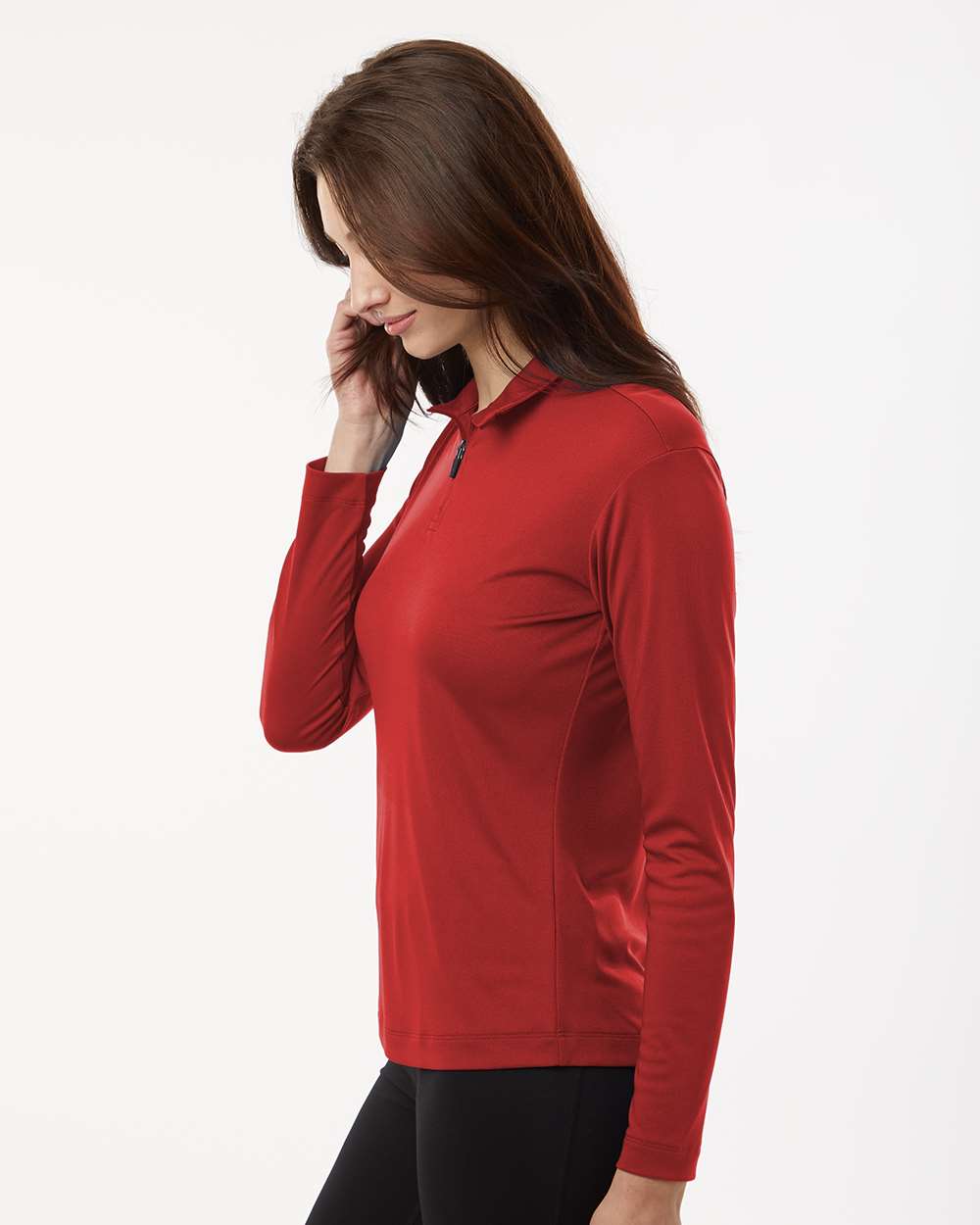 AllPro-41870L-Pro-Lock Women's Performance Quarter-Zip Pullover - Image 60