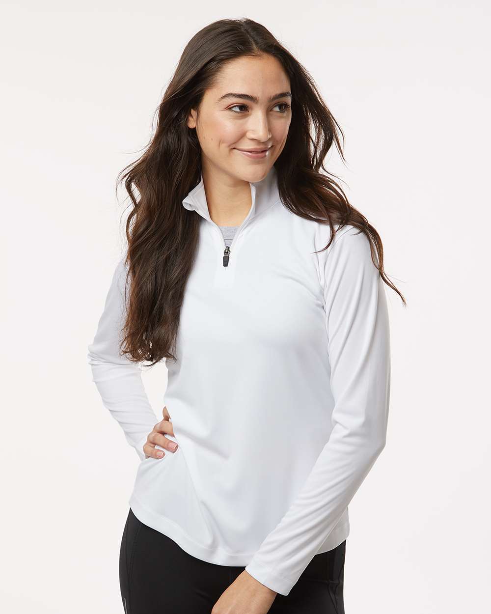AllPro-41870L-Pro-Lock Women's Performance Quarter-Zip Pullover - Image 71