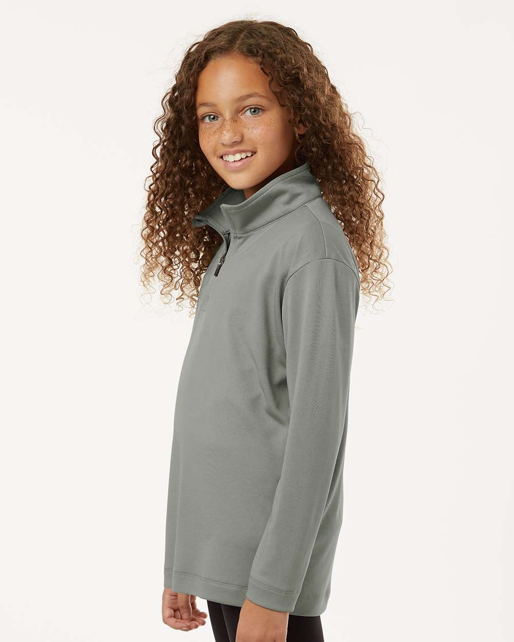AllPro-41870Y-Pro-Lock Youth Performance Quarter-Zip Pullover - Image 18