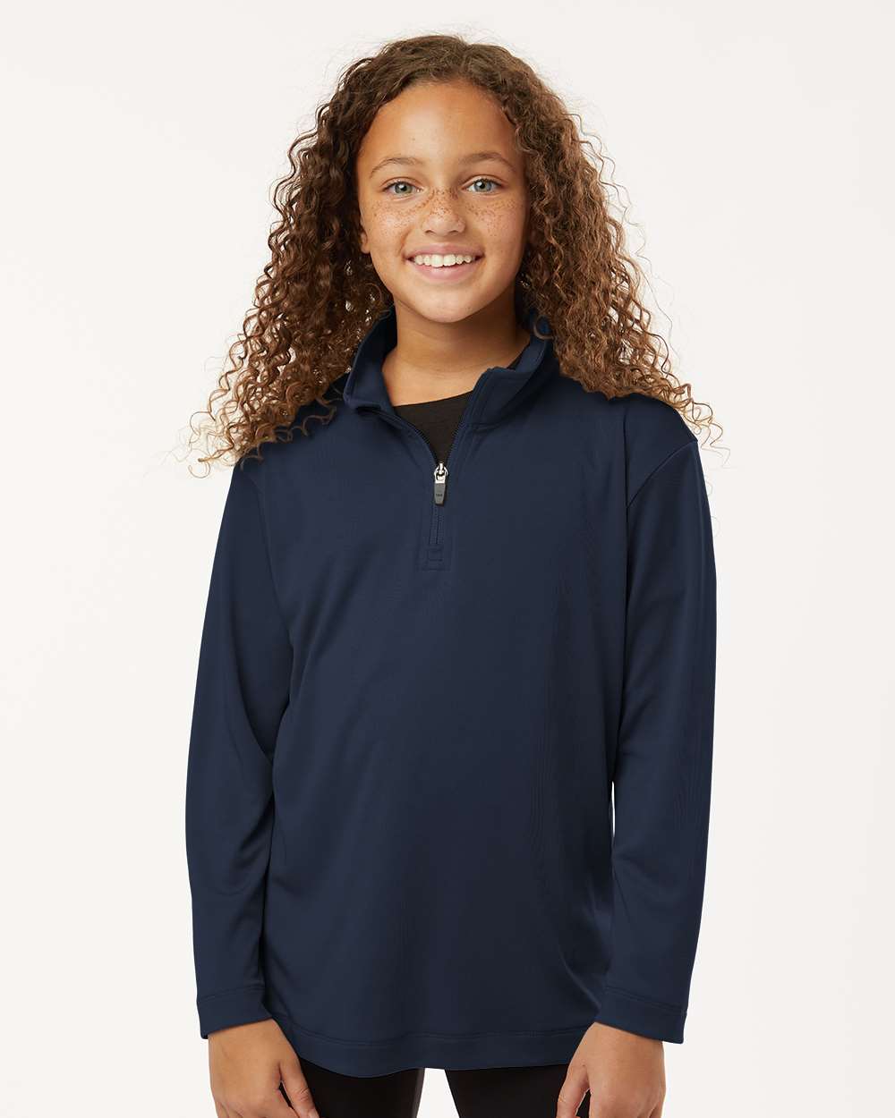 AllPro-41870Y-Pro-Lock Youth Performance Quarter-Zip Pullover - Image 23