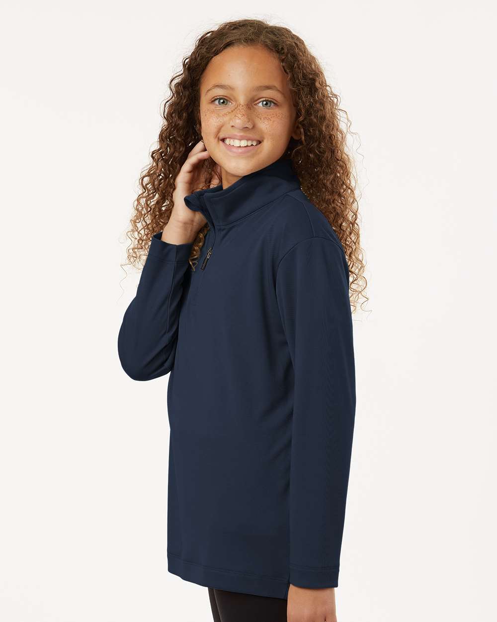 AllPro-41870Y-Pro-Lock Youth Performance Quarter-Zip Pullover - Image 24
