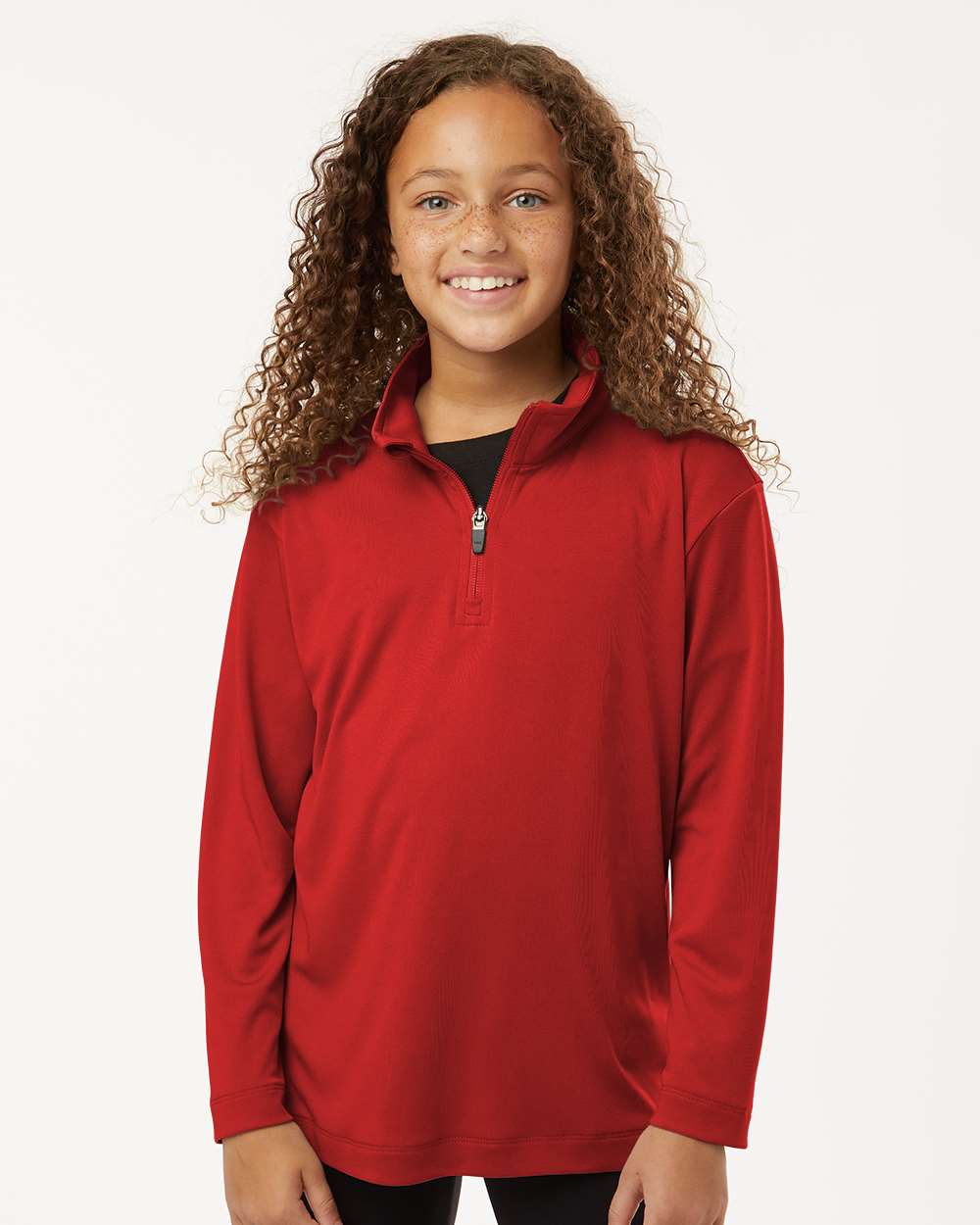AllPro-41870Y-Pro-Lock Youth Performance Quarter-Zip Pullover - Image 29