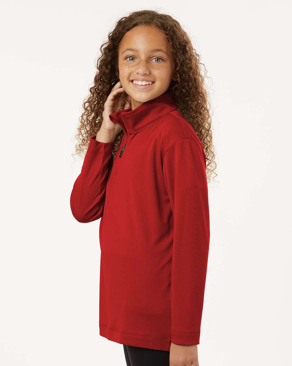 AllPro-41870Y-Pro-Lock Youth Performance Quarter-Zip Pullover - Image 30