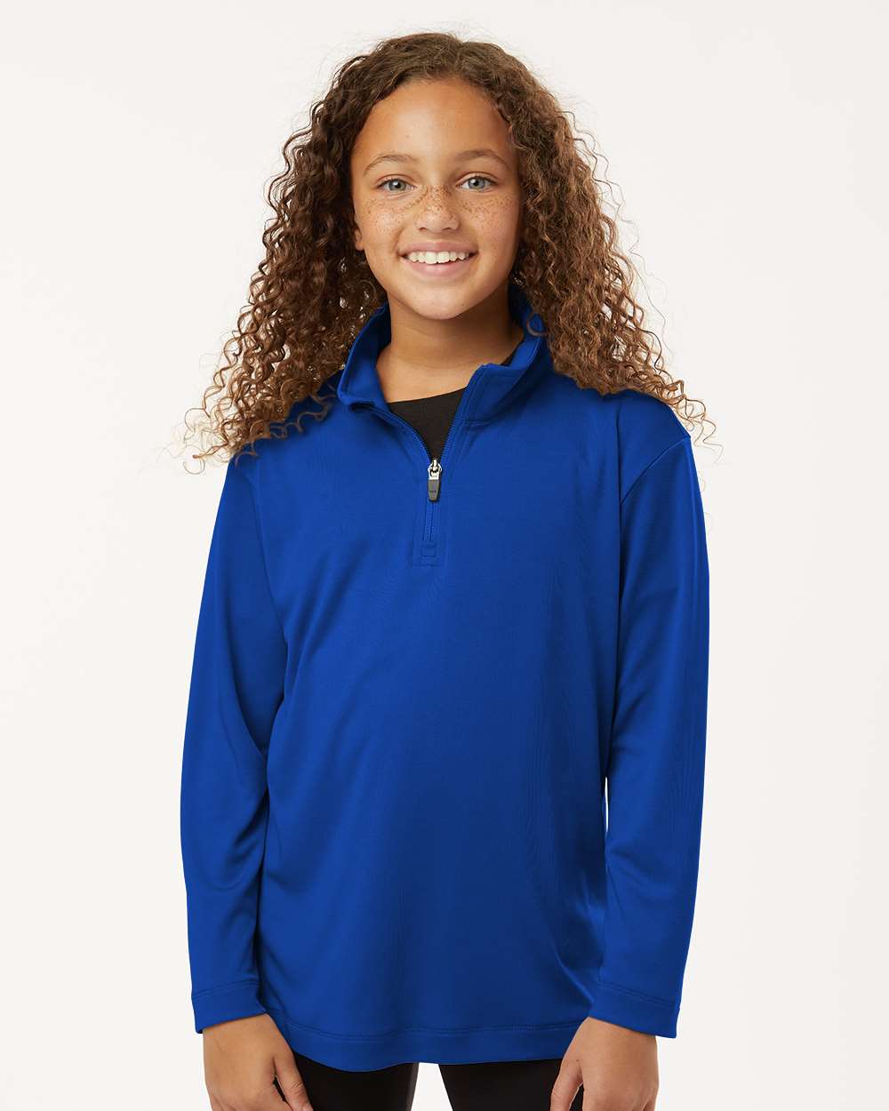AllPro-41870Y-Pro-Lock Youth Performance Quarter-Zip Pullover - Image 35