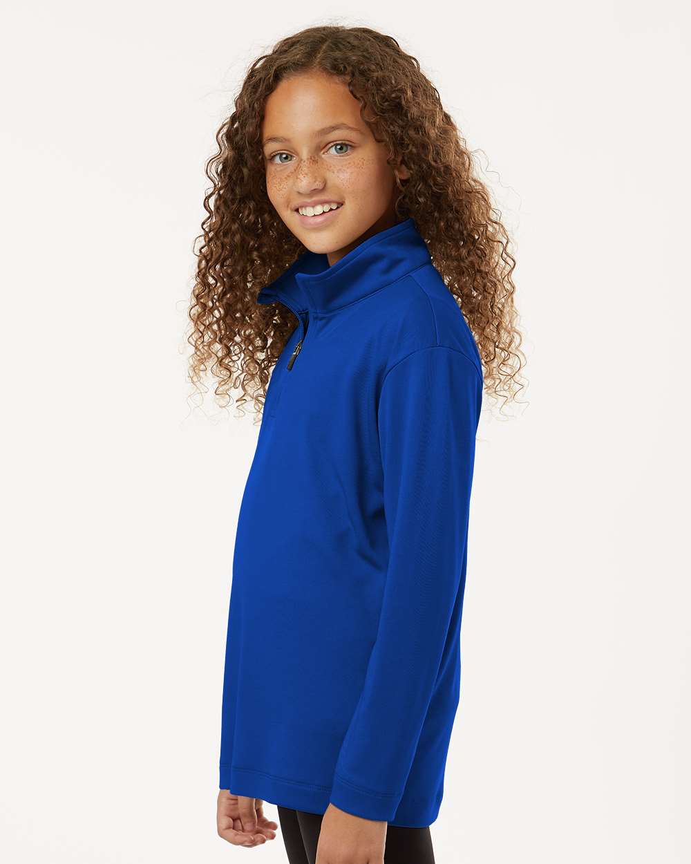 AllPro-41870Y-Pro-Lock Youth Performance Quarter-Zip Pullover - Image 36