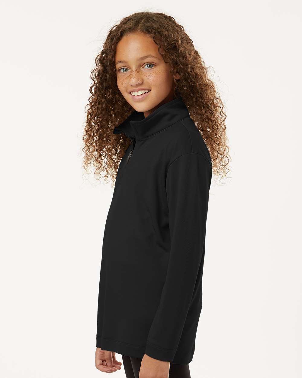 AllPro-41870Y-Pro-Lock Youth Performance Quarter-Zip Pullover - Image 5