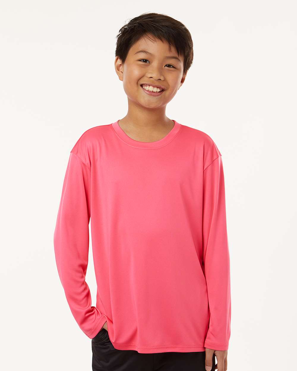 AllPro-48400Y-Pro-Lock Youth Performance Long Sleeve T-Shirt - Image 10