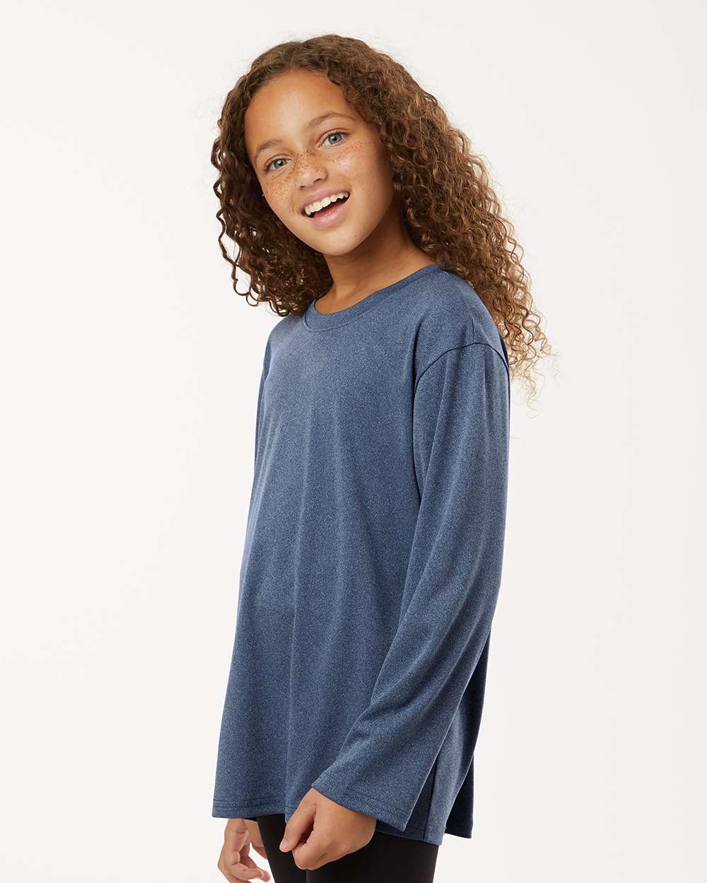 AllPro-48400Y-Pro-Lock Youth Performance Long Sleeve T-Shirt - Image 50