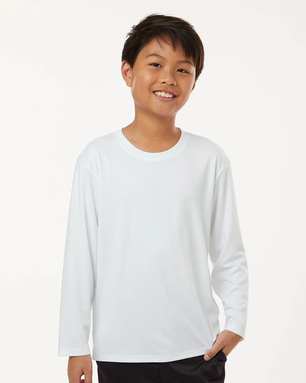 AllPro-48400Y-Pro-Lock Youth Performance Long Sleeve T-Shirt - Image 6