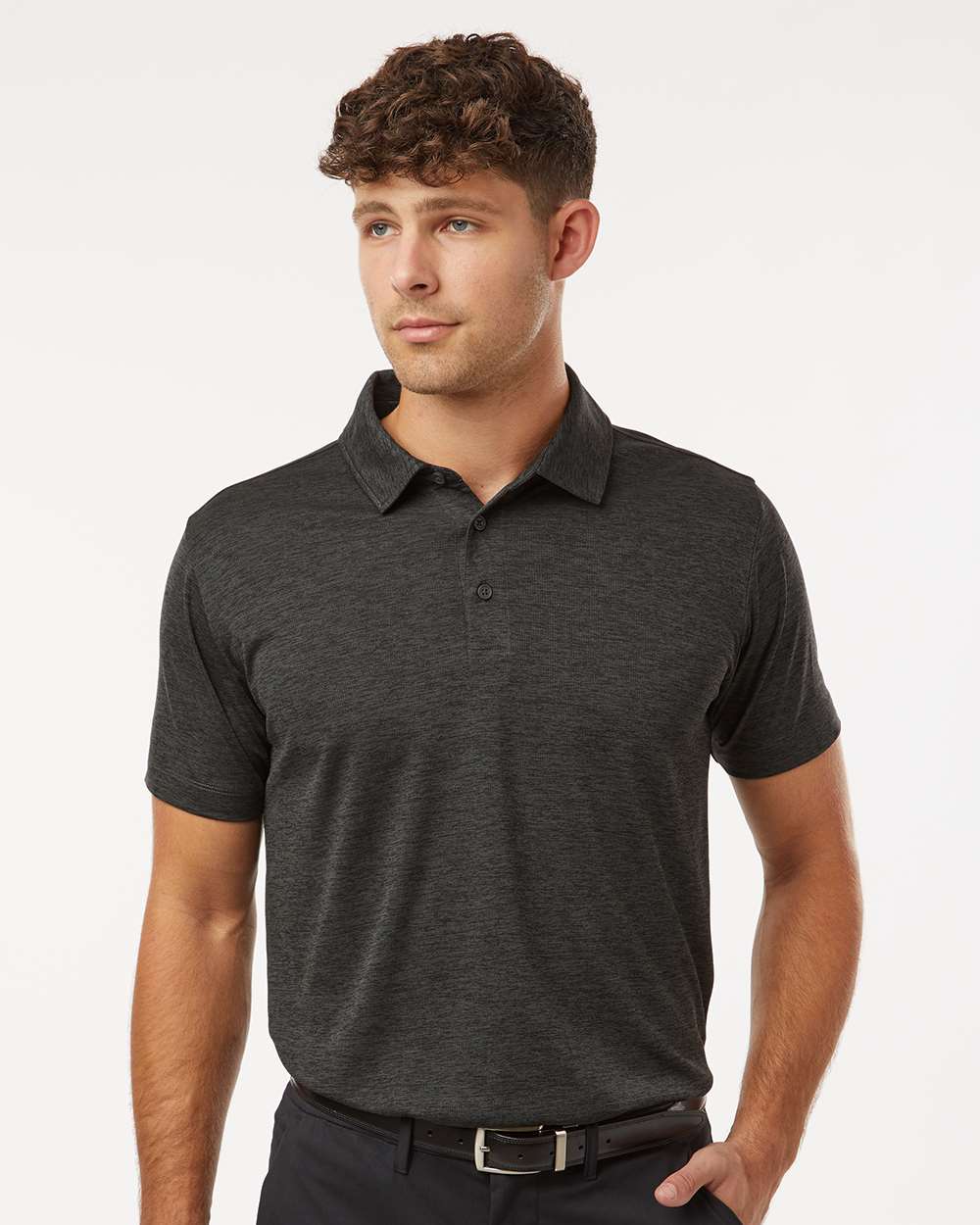 AllPro-4HM00-Performance Mélange Polo - Image 4