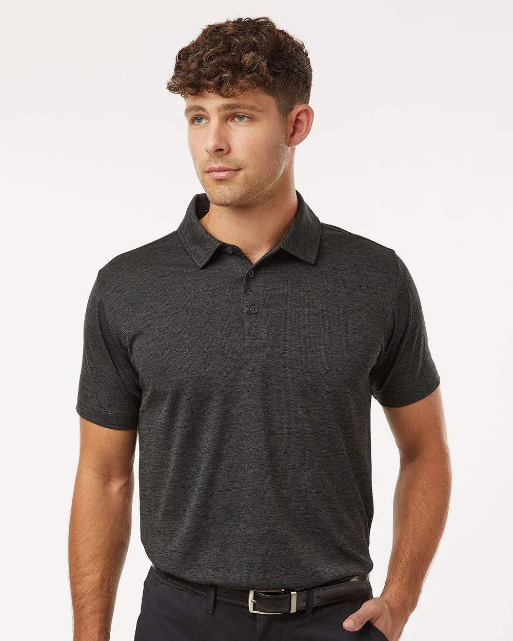 AllPro-4HM00-Performance Mélange Polo - Image 7