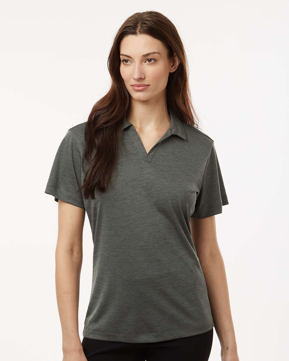 AllPro-4HM00L-Women's Performance Mélange Polo - Image 11