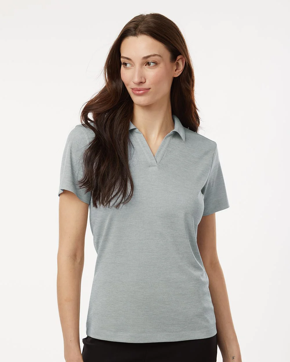 AllPro-4HM00L-Women's Performance Mélange Polo - Image 7