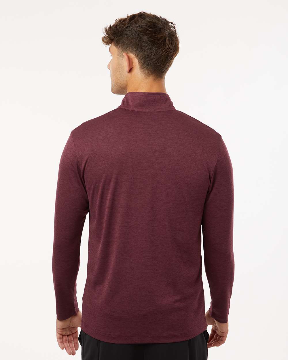 AllPro-4HM700-Performance Mélange Quarter-Zip Pullover - Image 19