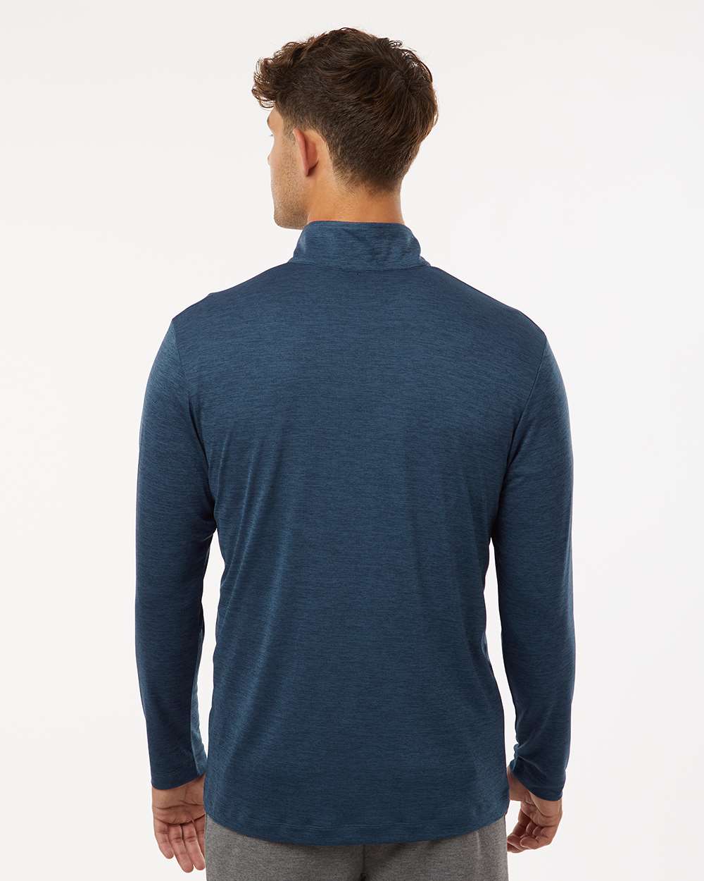 AllPro-4HM700-Performance Mélange Quarter-Zip Pullover - Image 25