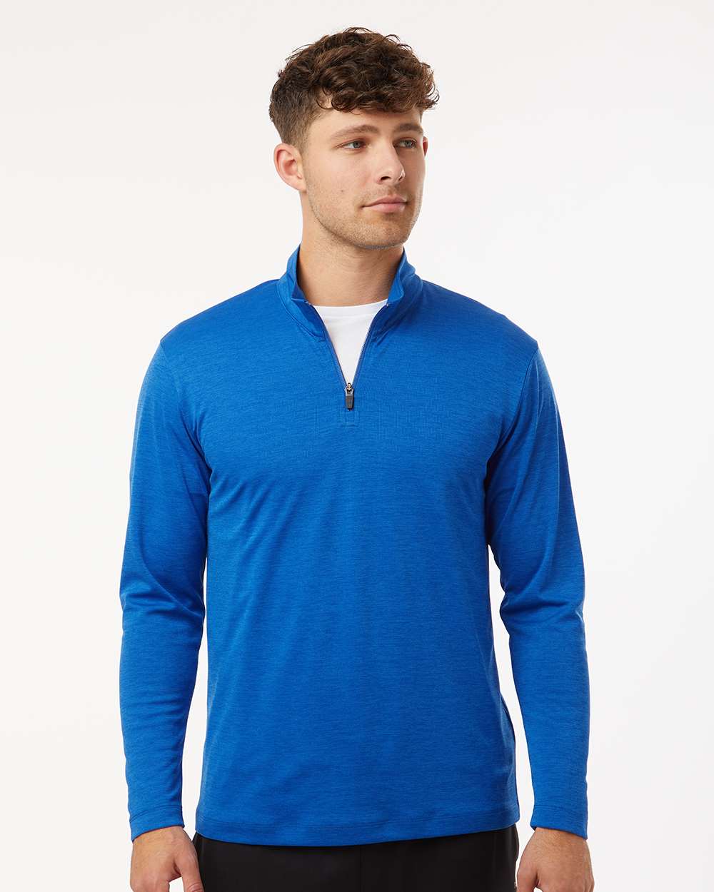 AllPro-4HM700-Performance Mélange Quarter-Zip Pullover - Image 29