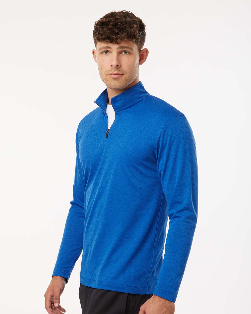 AllPro-4HM700-Performance Mélange Quarter-Zip Pullover - Image 30