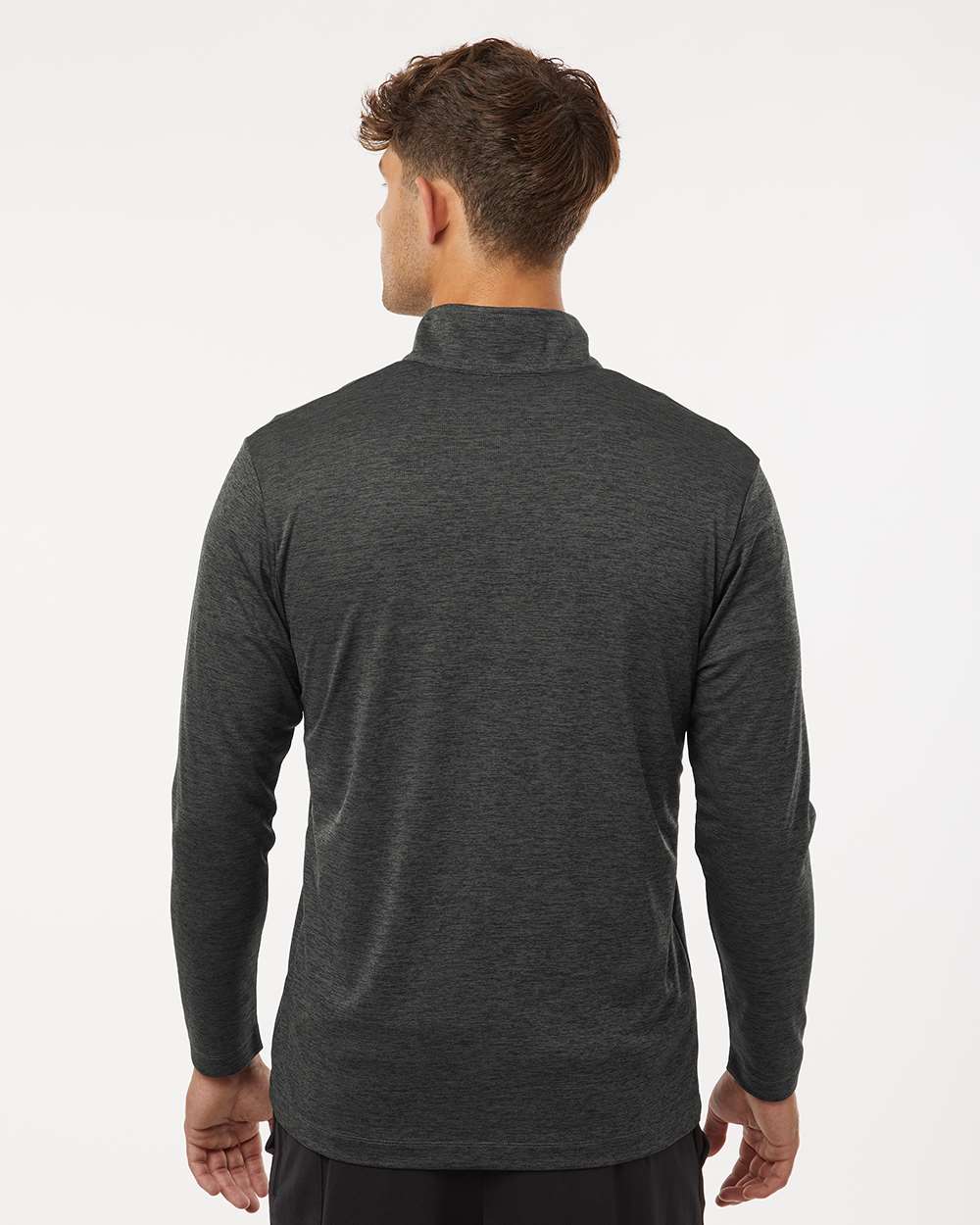AllPro-4HM700-Performance Mélange Quarter-Zip Pullover - Image 6