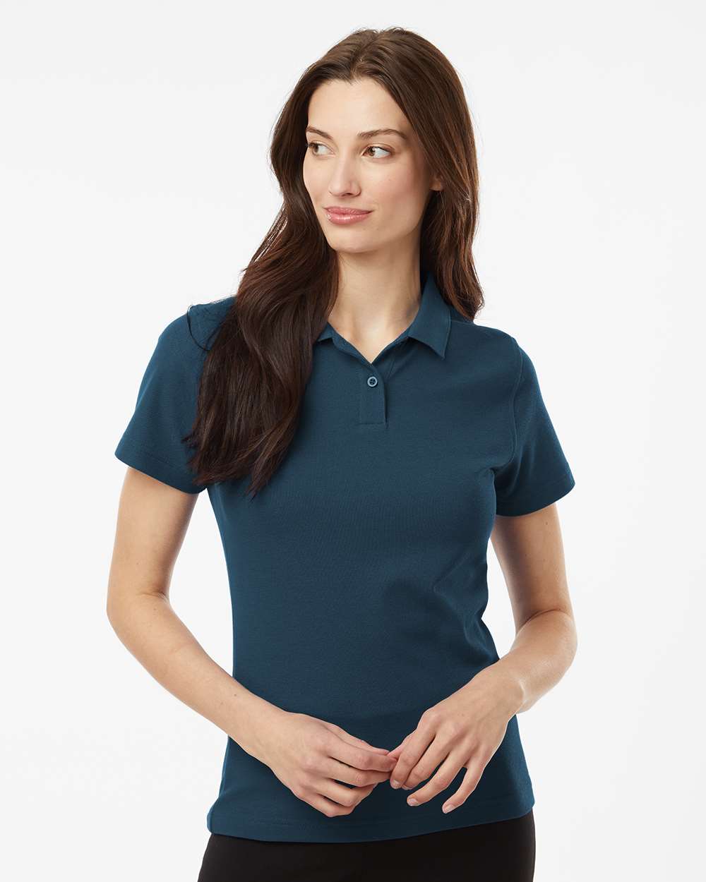 AllPro-62800L-Women's Pique Polo - Image 4