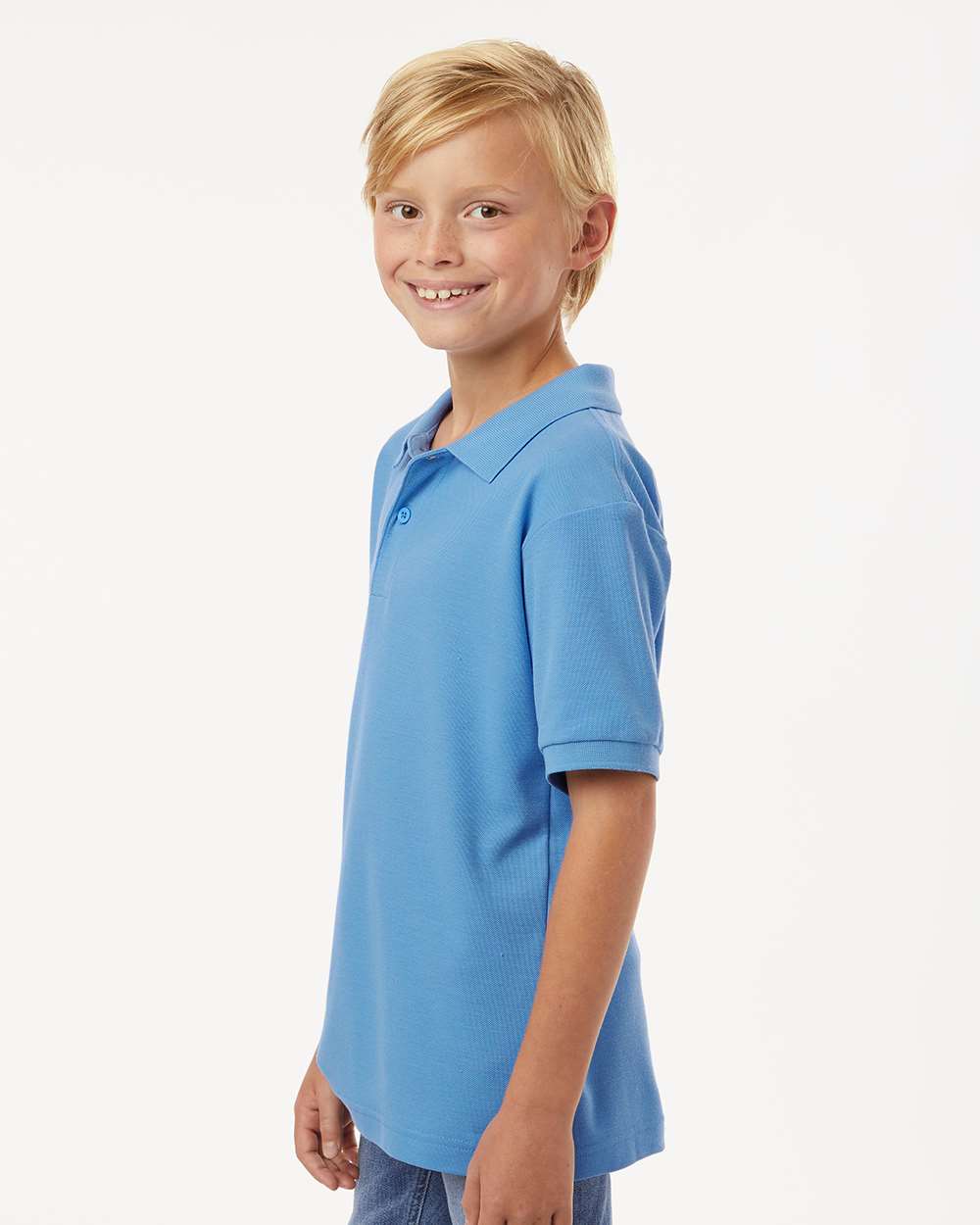 AllPro-62800Y-Youth Pique Polo - Image 12