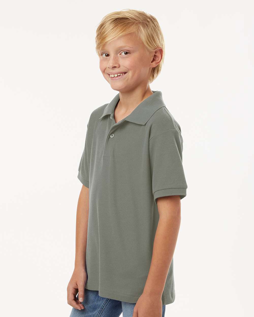 AllPro-62800Y-Youth Pique Polo - Image 30