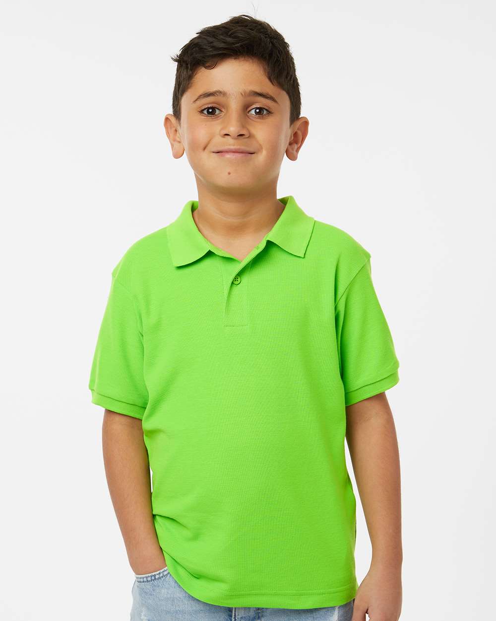 AllPro-62800Y-Youth Pique Polo - Image 47