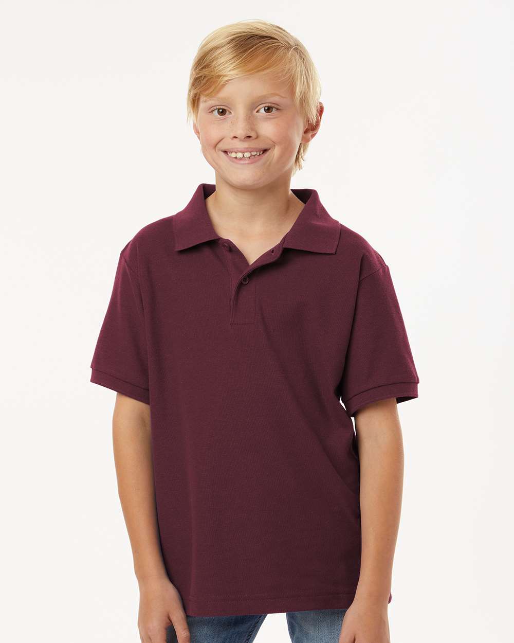 AllPro-62800Y-Youth Pique Polo - Image 53