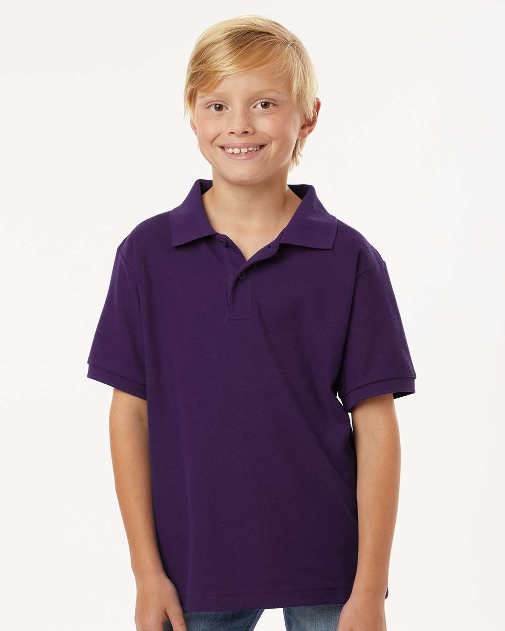 AllPro-62800Y-Youth Pique Polo - Image 65