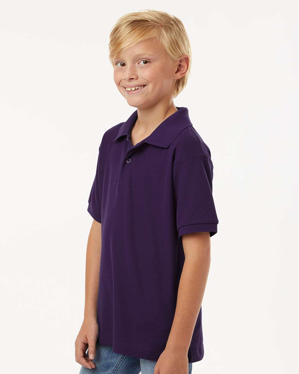 AllPro-62800Y-Youth Pique Polo - Image 66