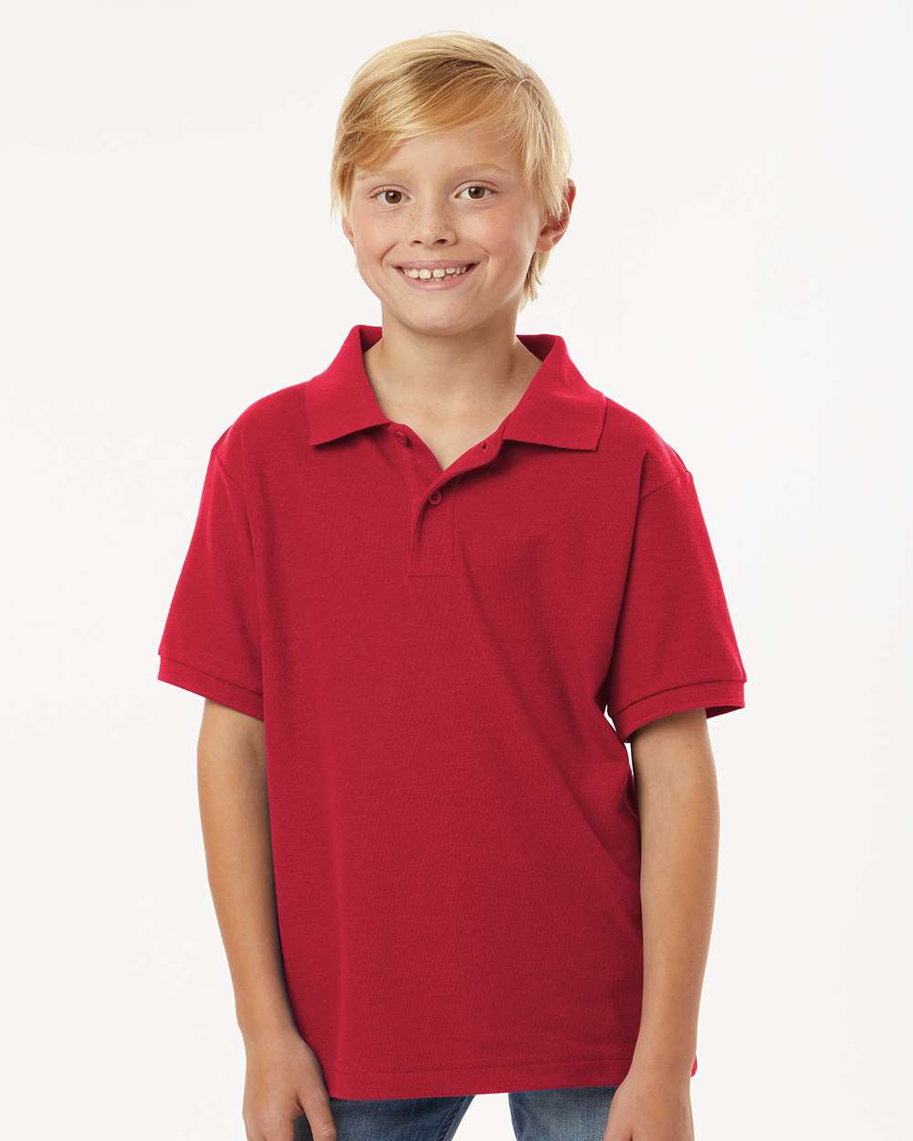 AllPro-62800Y-Youth Pique Polo - Image 71