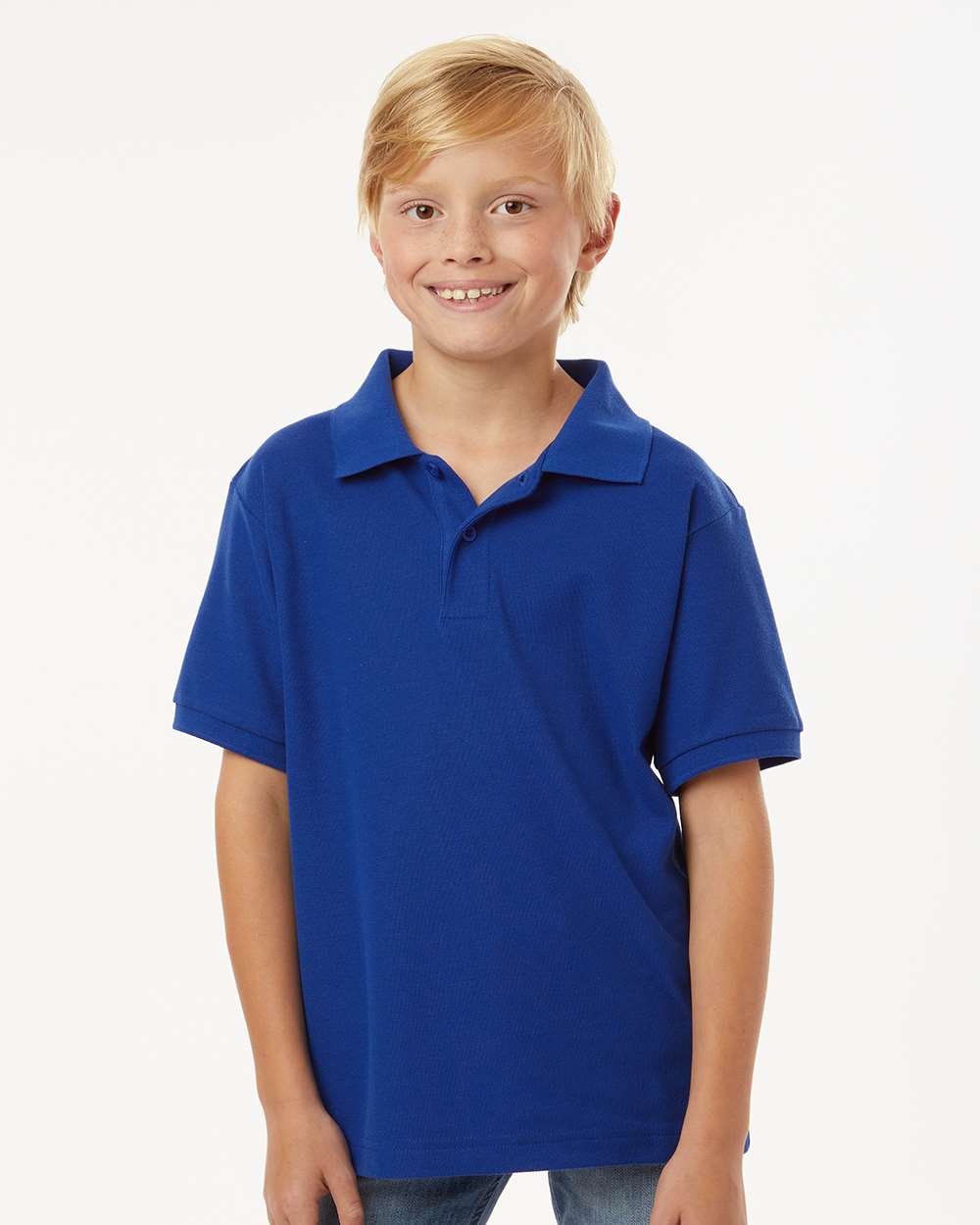 AllPro-62800Y-Youth Pique Polo - Image 77