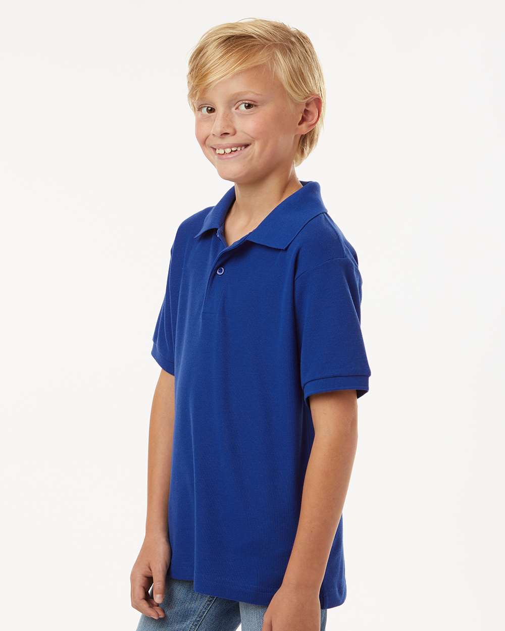 AllPro-62800Y-Youth Pique Polo - Image 78