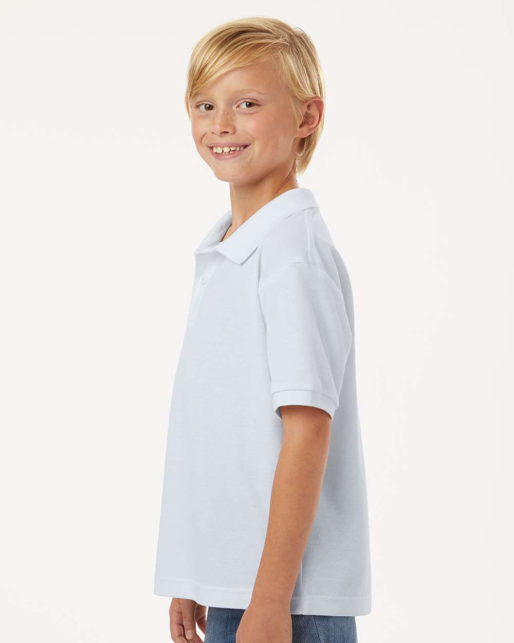 AllPro-62800Y-Youth Pique Polo - Image 84
