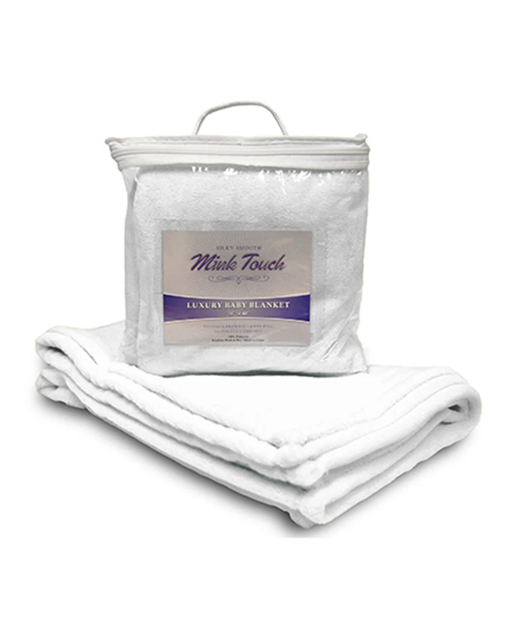 Alpine Fleece-8722-Mink Touch Luxury Baby Blanket - Image 4