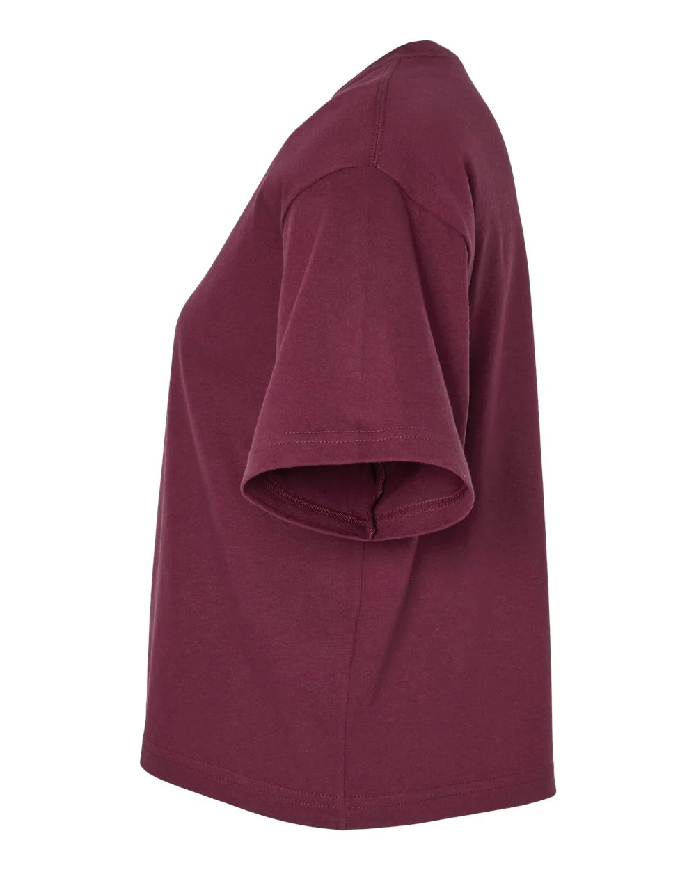 American Apparel-102-Women's Fine Jersey Boxy Tee - Image 15