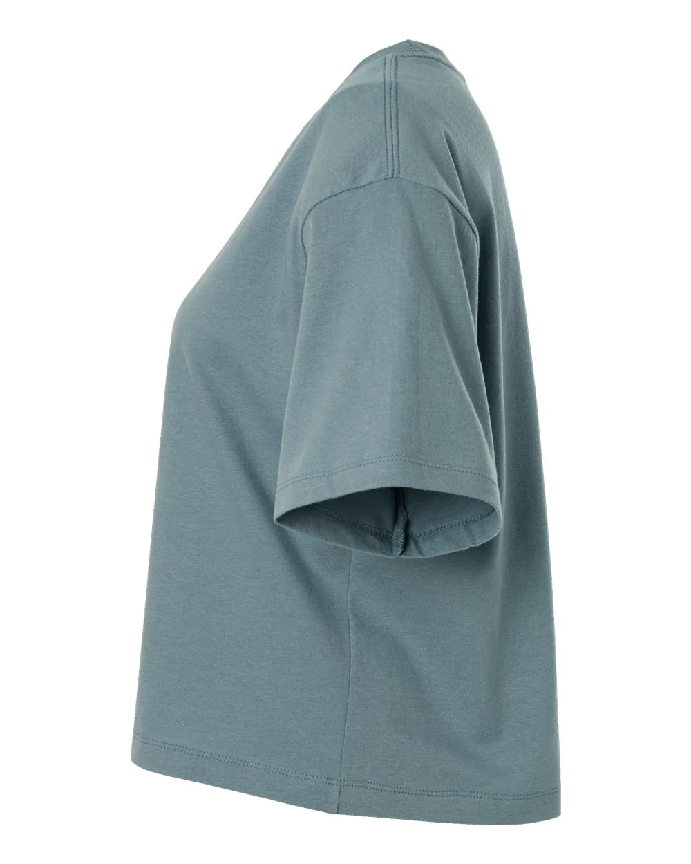 American Apparel-102-Women's Fine Jersey Boxy Tee - Image 3