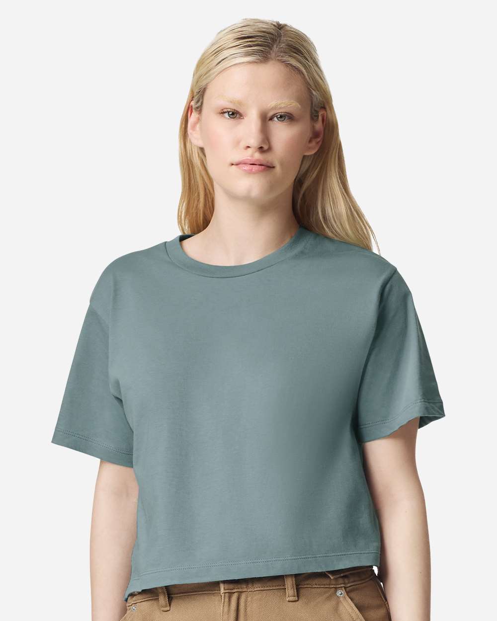 American Apparel-102-Women's Fine Jersey Boxy Tee - Image 35