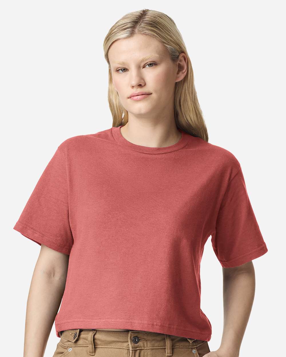 American Apparel-102-Women's Fine Jersey Boxy Tee - Image 50