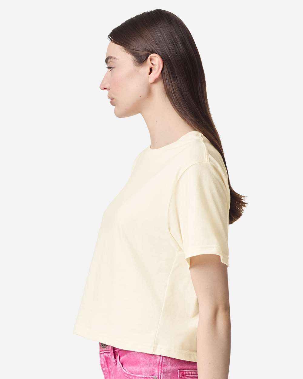 American Apparel-102-Women's Fine Jersey Boxy Tee - Image 57