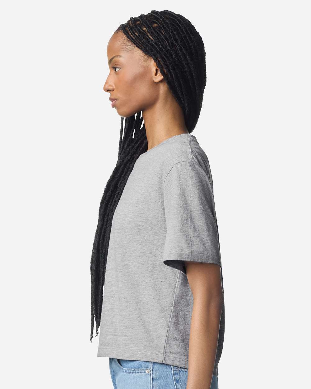 American Apparel-102-Women's Fine Jersey Boxy Tee - Image 61